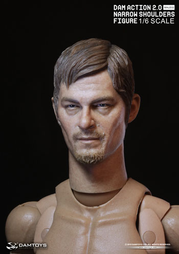 DAM】1/6 ACTION 2.0 NARROW SHOULDERS BODY NO.MALE01 or MALE02 1/6