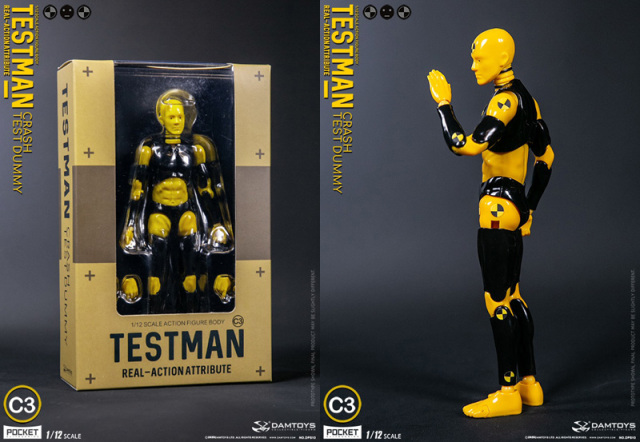 DAM】DPS10 1/12 SCALE ACTION FIGURE “TESTMAN C3” テストマン