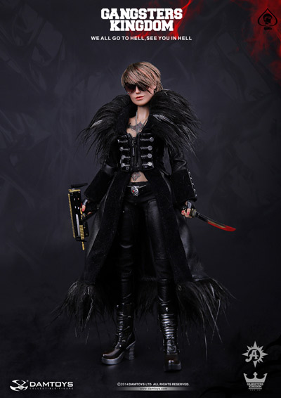 DAM】GK008 Gangsters Kingdom Spade6 Ada 1/6フィギュア