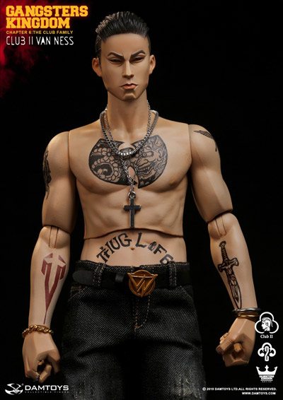 DAM】GK017 Gangsters Kingdom Club2 Van Ness ヴァネス 1/6スケール