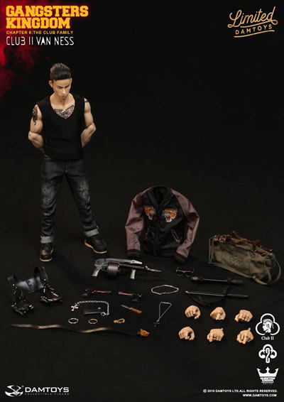 DAM】GK017 Gangsters Kingdom Club2 Van Ness ヴァネス 1/6スケール