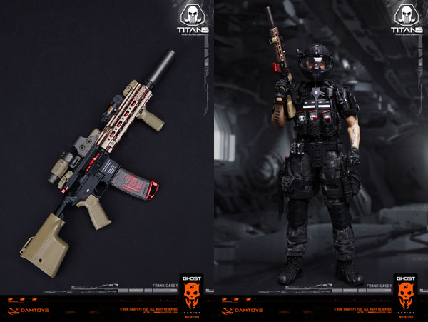 DAM】SF002 GHOST SERIES TITANS PMC - Frank Casey ゴースト