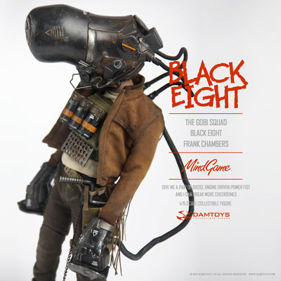 DAM】ZP001 1/6 MindGame - The Gobi Squad - Black Eight - Frank