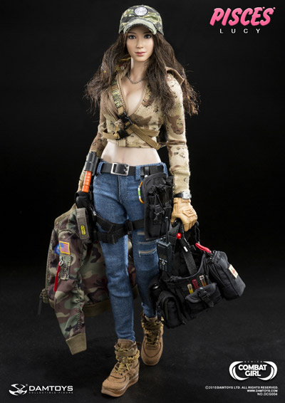 DAM】DCG004 COMBAT GIRL Series PISCES LUCY コンバットガール