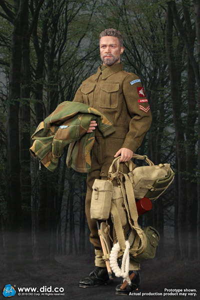 フィギュア　WWII イギリス陸軍空挺兵 レッド・デビルズ 1/10 レジンキャストキット 中古】フィギュア WWII イギリス陸軍空挺兵 レッド・デビルズ 1