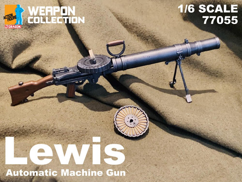 ドラゴン】77055 1/6 Lewis Automatic Machine Gun ルイス軽機関