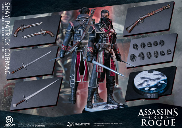 DAM】DMS011 Assassin's Creed Rogue Shay Patrick Cormac 1/6th