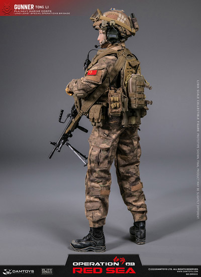 DAMTOYS 1/6 紅海行動 中国人民解放軍海軍 特種部隊 LU CHEN DAMTOYS 1/6 紅海行動 中国人民解放軍海軍 特種部隊 LU CHEN