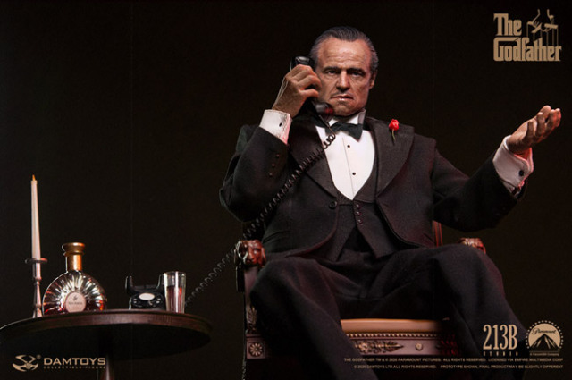 【DAM】DMS032 The Godfather 1972 Vito Corleone (Formal version) ゴッドファーザー  ヴィトー・コルレオーネ フォーマルバージョン1/6スケールフィギュア