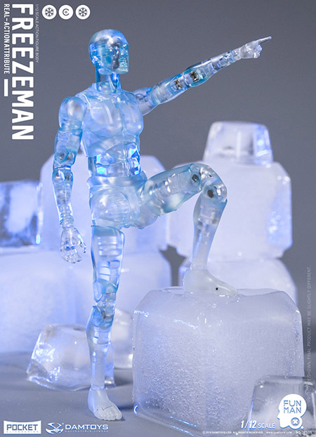 130体　フィギュア　大量　まとめ売り DAM】DPS05 1/12 SCALE ACTION FIGURE “FREEZEMAN” フリーズマン