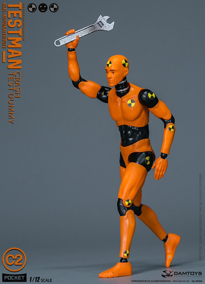 DAM】DPS09 1/12 SCALE ACTION FIGURE “TESTMAN C2” テストマンC2