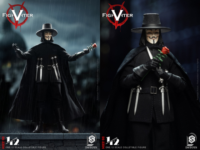フィギュアーツサイズ　Vフォー・ヴェンデッタ　アノニマス 1/12サイズ フィギュアーツサイズ Vフォー・ヴェンデッタ アノニマス 1/12