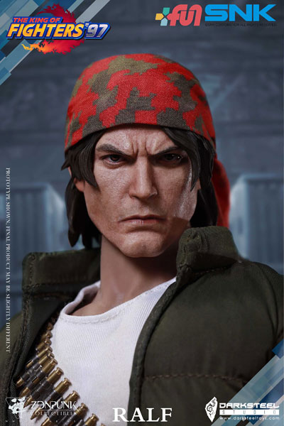 DarkSteelToys DSA-002ザ キング オブ ファイターズ ラルフ DarkSteel Toys × ZenPunk 1/6 DSA-002 KOF97 ラルフ ジョーンズ