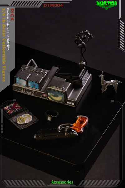 DARK TOYS Blade Henter Rick DX版 DTM004 DARK TOYS】DTM004 Blade Henter Rick DX 1：6 Collectible