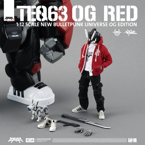 Quiccs X Devil Toys】NB003 1:12 NEW BULLETPUNK UNIVERSE OG