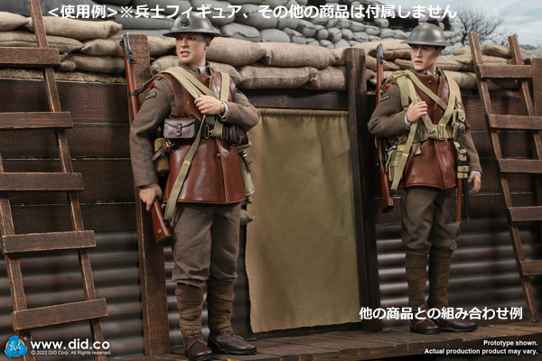 Amazon | DID E60064 第一次世界大戦英軍歩兵 塹壕シーンセット1