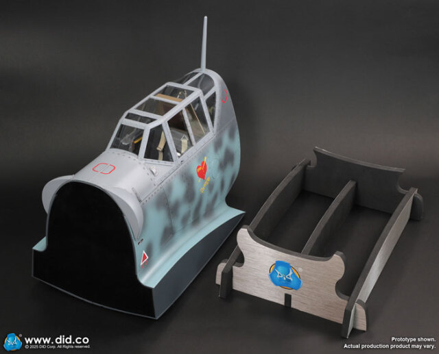 DID】E60083 1/6 Bf109 Cockpit (Grey Blue) WW2 ドイツ軍 メッサー