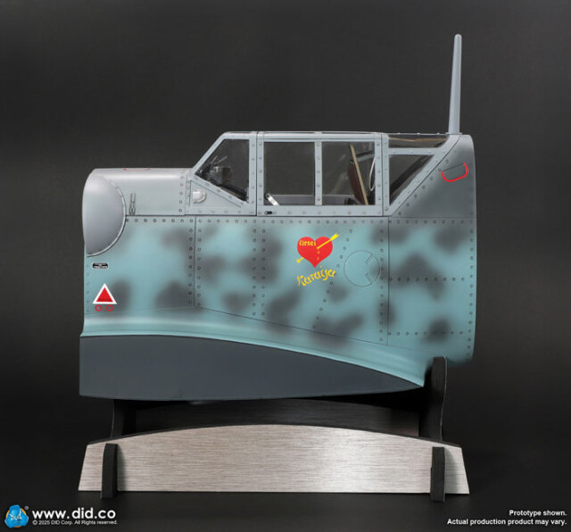 DID】E60083 1/6 Bf109 Cockpit (Grey Blue) WW2 ドイツ軍 メッサー