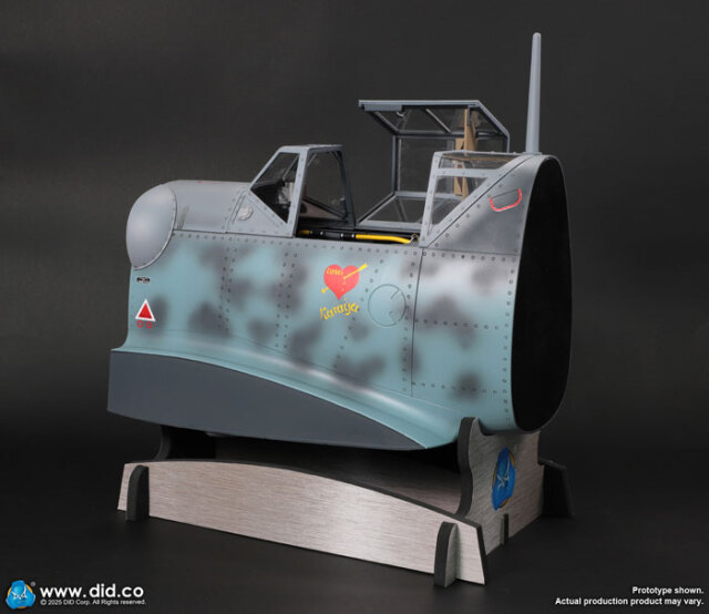 DID】E60083 1/6 Bf109 Cockpit (Grey Blue) WW2 ドイツ軍 メッサー