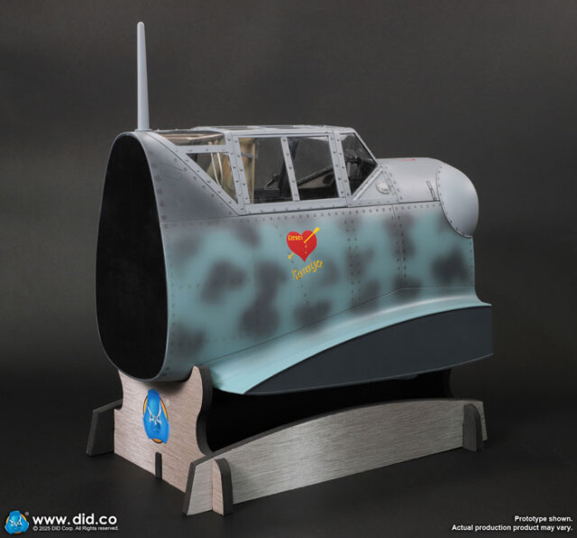 DID】E60083 1/6 Bf109 Cockpit (Grey Blue) WW2 ドイツ軍 メッサー