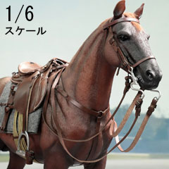 DID】E60084 WW2 German Brown War Horse (Standing) WW2ドイツ軍 軍馬