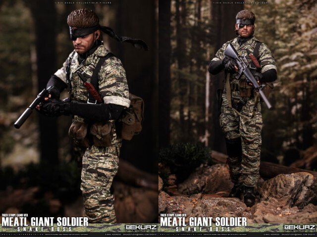 EKUAZ STUDIO】EKS010 1/6 迷彩ソルジャー TIGER STRIPE CAMO VER. 1/6