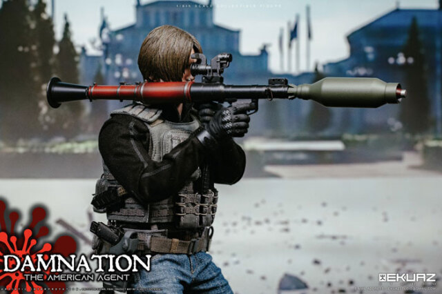 EKUAZ STUDIO】EKS09 1/6 DAMNATION - THE AMERICAN AGENT アメリカン
