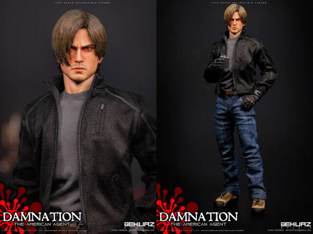 EKUAZ STUDIO】EKS09 1/6 DAMNATION - THE AMERICAN AGENT アメリカン