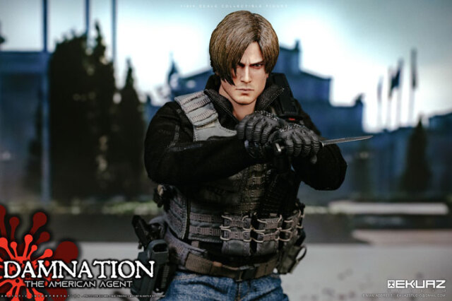 EKUAZ STUDIO】EKS09 1/6 DAMNATION - THE AMERICAN AGENT アメリカン