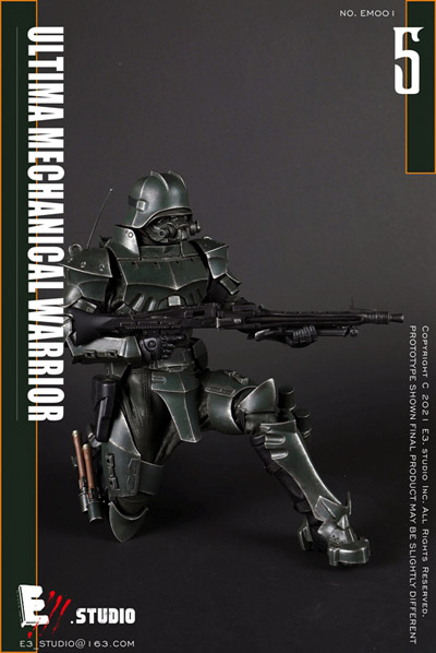 E3.STUDIO】EM001 1/6 ULTIMA MECHANICAL WARRIOR NO.5 ウルトラ