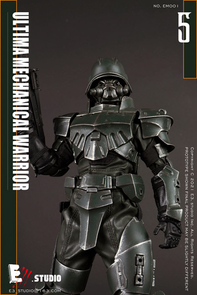 その他 E3.STUDIO 1/6 MECHANICAL WARRIOR EM001 New E3.STUDIO NO.EM001 Alloy MECHANICAL WARRIOR NO.5 1/6