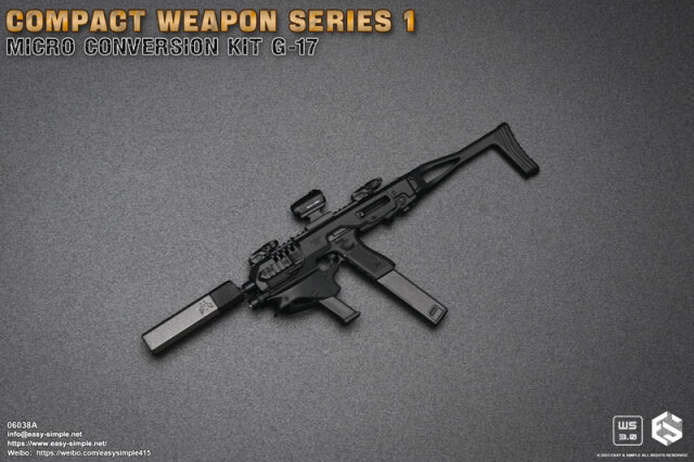 EASY&SIMPLE】06038 COMPACT WEAPON SERIES 1 MICRO CONVERSION