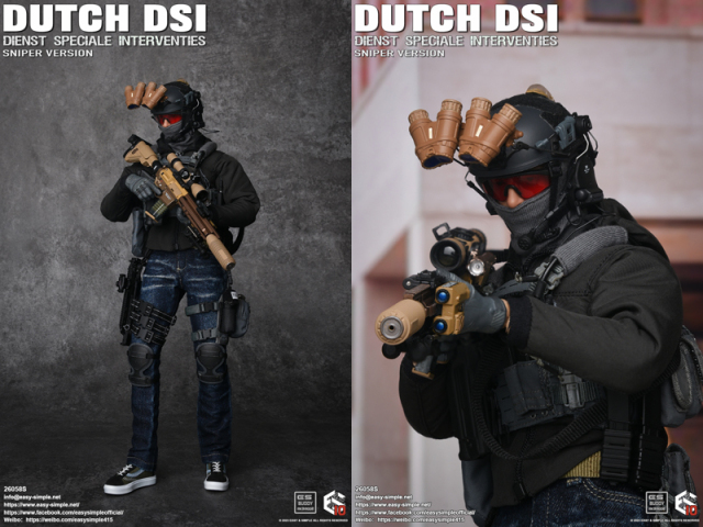EASY&SIMPLE 1/6 S.A.S C.R.W 対革命戦闘 引き回さ 都市強襲