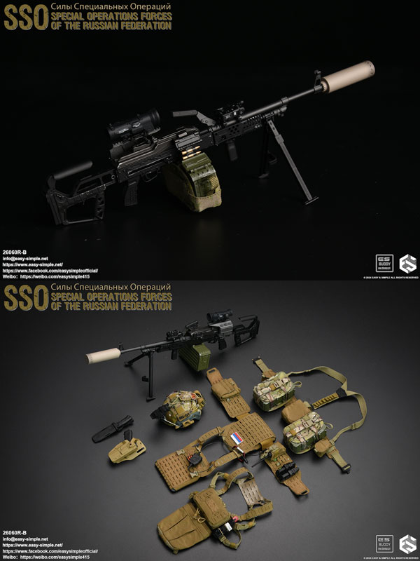 EASY&SIMPLE】26060R-B Russian Special Operations Forces(SSO 