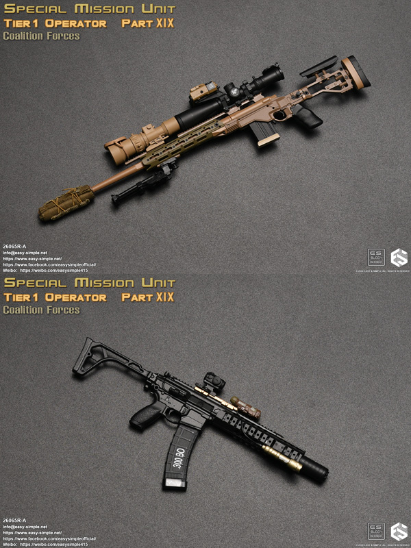 EASY&SIMPLE 1/6 S.A.S C.R.W 対革命戦闘 都市強襲