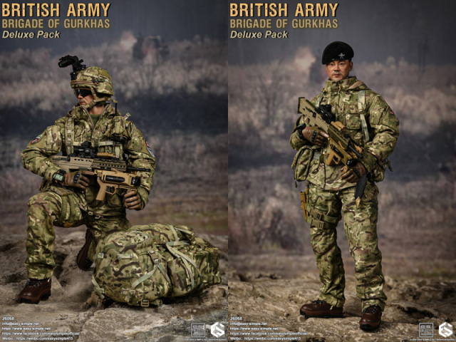 EASY&SIMPLE】26068 British Army Brigade of Gurkhas Deluxe
