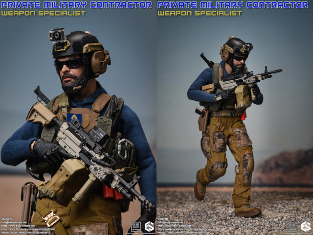 期間限定セール EASY&SIMPLE】26069R Private Military Contractor Weapon ミリタリー