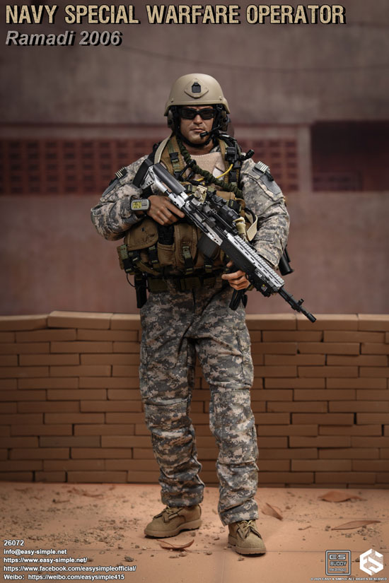 EASY&SIMPLE】26072 NAVY SPECIAL WARFARE OPERATOR Ramadi 2006