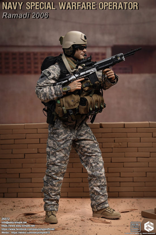 EASY&SIMPLE】26072 NAVY SPECIAL WARFARE OPERATOR Ramadi 2006
