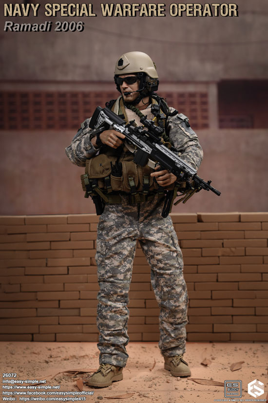 EASY&SIMPLE】26072 NAVY SPECIAL WARFARE OPERATOR Ramadi 2006