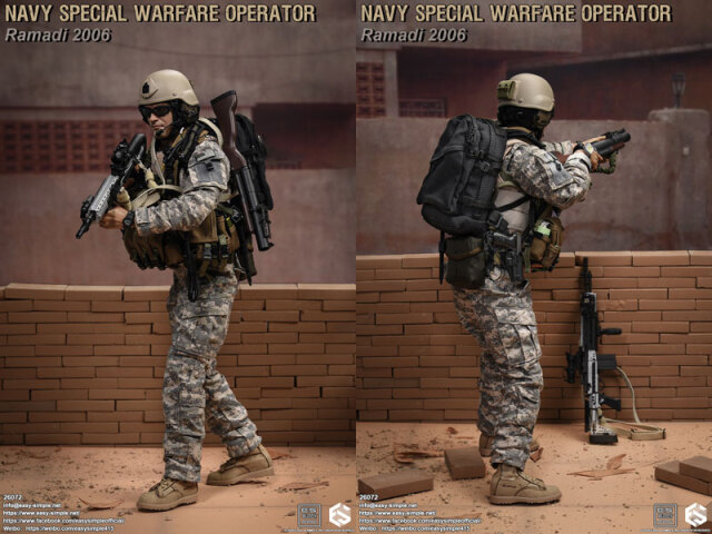 EASY&SIMPLE】26072 NAVY SPECIAL WARFARE OPERATOR Ramadi 2006
