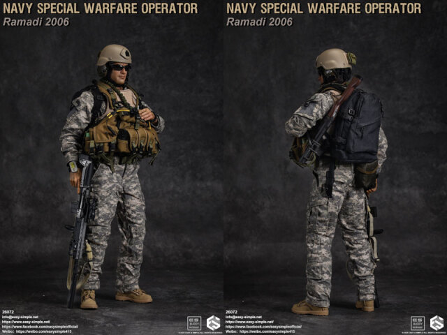 EASY&SIMPLE】26072 NAVY SPECIAL WARFARE OPERATOR Ramadi 2006