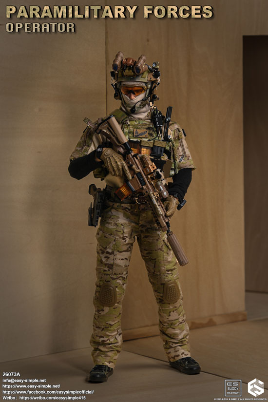 EASY&SIMPLE】26073A Paramilitary Forces Operator 準軍事組織