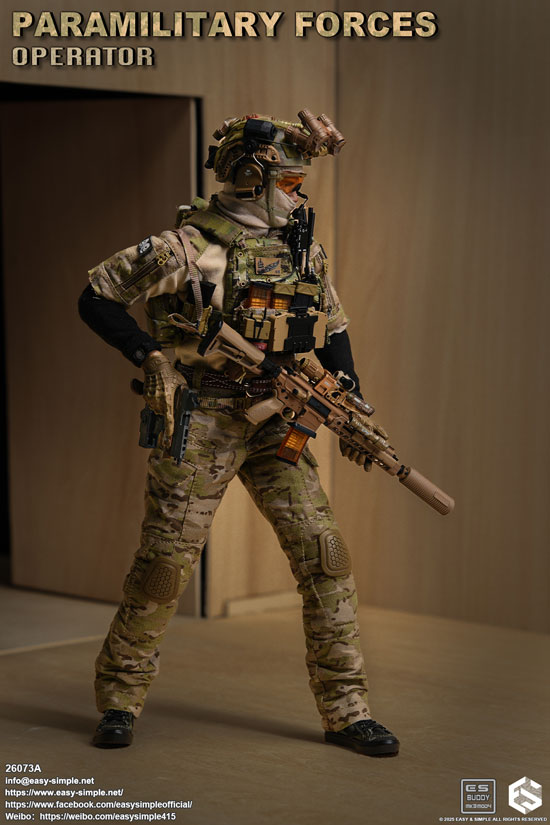 EASY&SIMPLE】26073A Paramilitary Forces Operator 準軍事組織