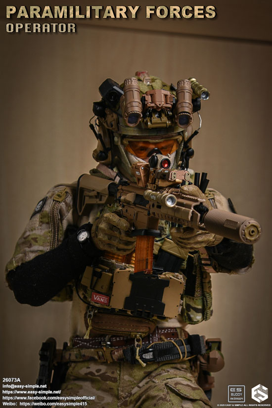 EASY&SIMPLE】26073A Paramilitary Forces Operator 準軍事組織