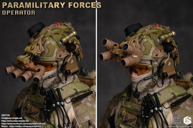 EASY&SIMPLE】26073A Paramilitary Forces Operator 準軍事組織