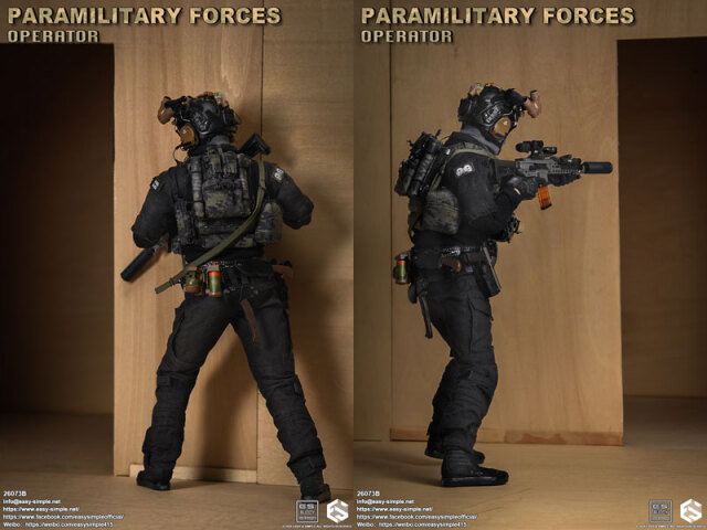 EASY&SIMPLE】26073B Paramilitary Forces Operator 準軍事組織
