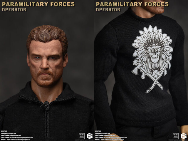EASY&SIMPLE】26073B Paramilitary Forces Operator 準軍事組織