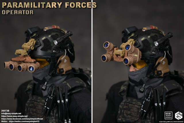 EASY&SIMPLE】26073B Paramilitary Forces Operator 準軍事組織