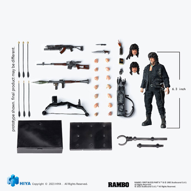 RAMBO III 1/4 SCALE COLLECTIBLEランボー３ RAMBO III 1/4 SCALE COLLECTIBLEランボー3（Enterbay 1/4